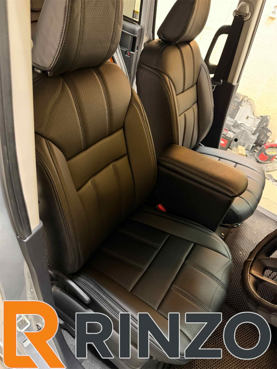 Чехлы Rinzo кожа PVC Toyota Tank/Roomy ;Daihatsu Thor; Subaru Justy 2016-2020 ДОРЕСТ  Подлок. (черный) Vector