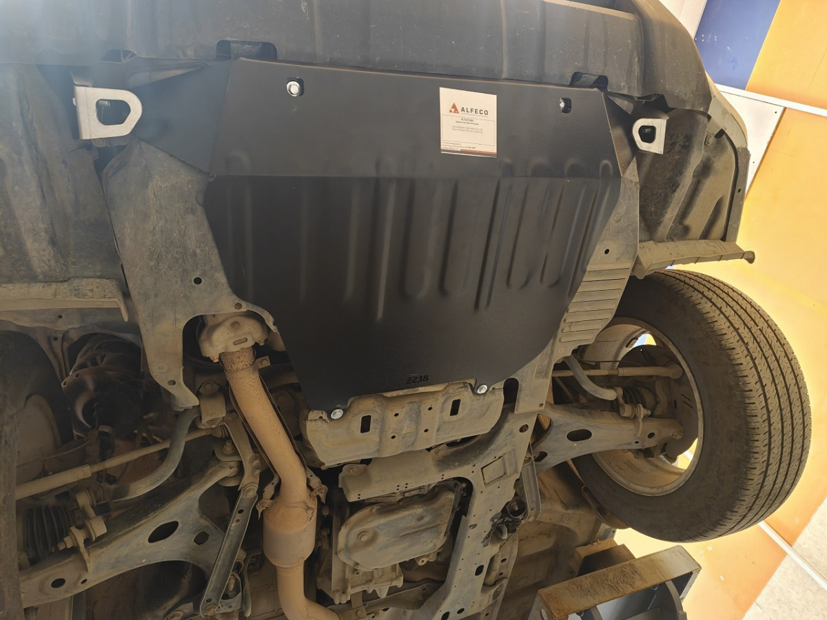 Защита картера Subaru Forester SH SJ / Exiga / Levorg большая 2008-2018 сталь 2мм