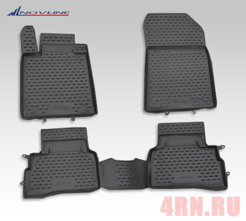 Коврики в салон SKODA Roomster 2006->, 4 шт. (полиуретан)