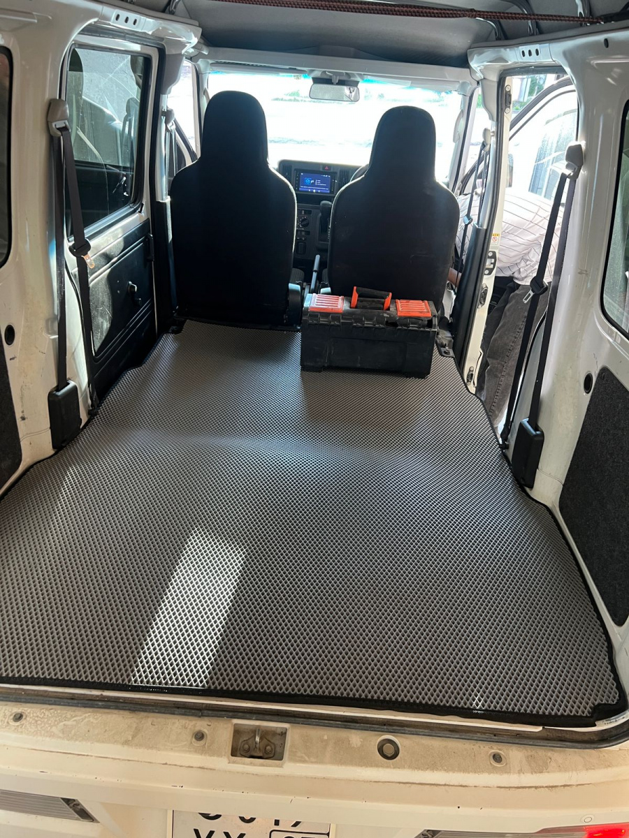 Коврик в багажник EVA Daihatsu Hijet 2012-2021 длинный (сложеные сидения)