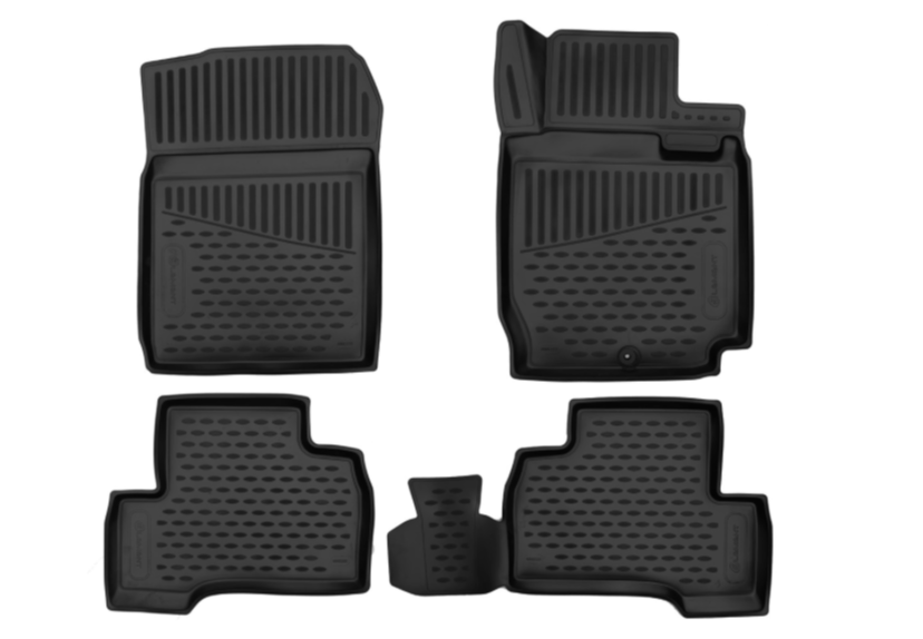 Коврики 3D в салон SUZUKI Escudo 2005-2015 П.Р., 4 шт. (полиуретан)