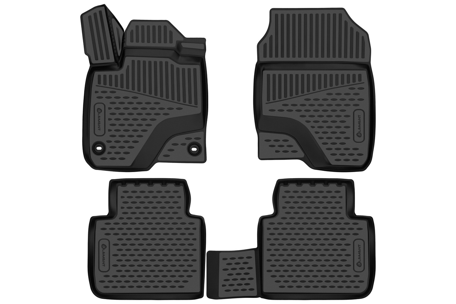 Коврики 3D в салон подходят для HONDA ZR-V 2022 - 4шт. (полиуретан) / Хонда Зрв