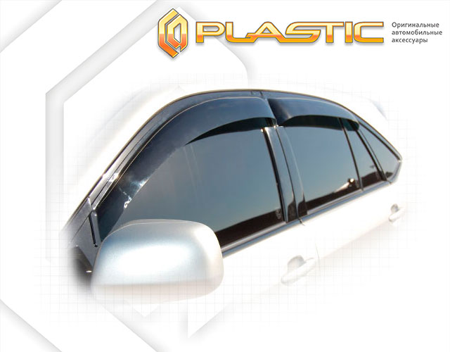Ветровики дверей Classic полупрозрачный Lexus RX  1997-2002 СА Пластик