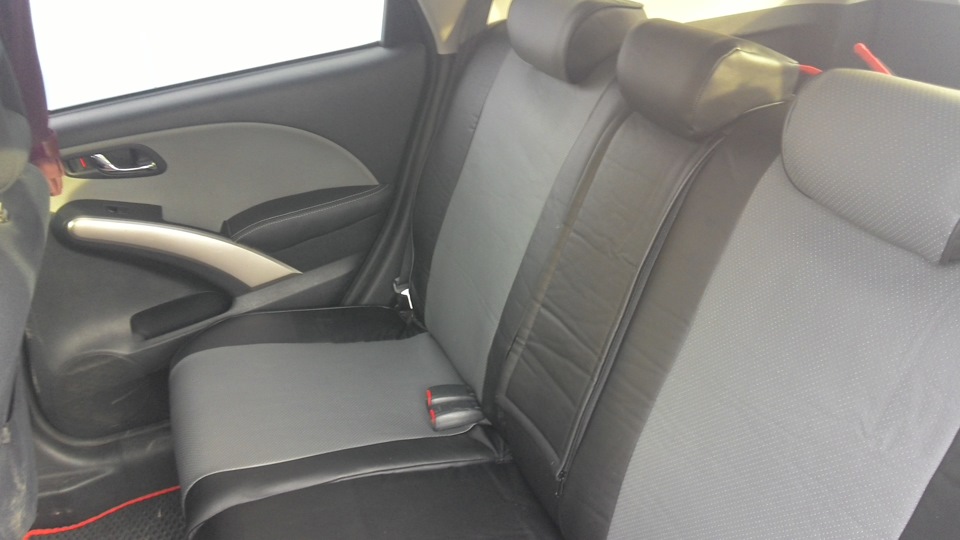 Чехлы из экокожи Honda Airwave I+r [GJ] 04.2005-08.2010 (Мод.028.0) Автокомфорт