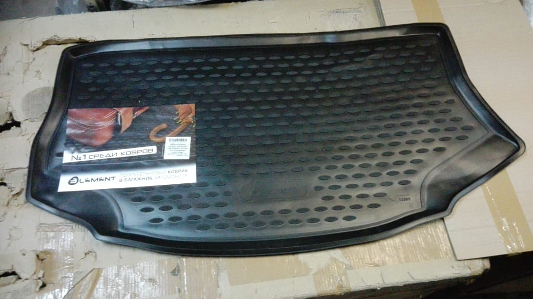 Коврик в багажник NISSAN Leaf ZE0 2009-2017 хэтчбек 1шт. (полиуретан)