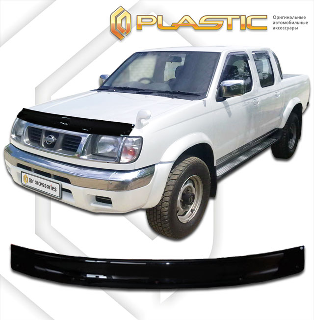 Дефлектор капота Classic черный Nissan Datsun  1997-2001 СА Пластик