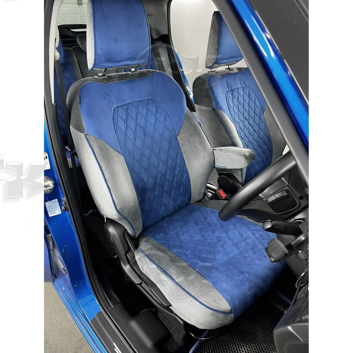 Чехлы из экокожи Suzuki Swift 2016 - 2021 60/40 без подл. Автокомфорт