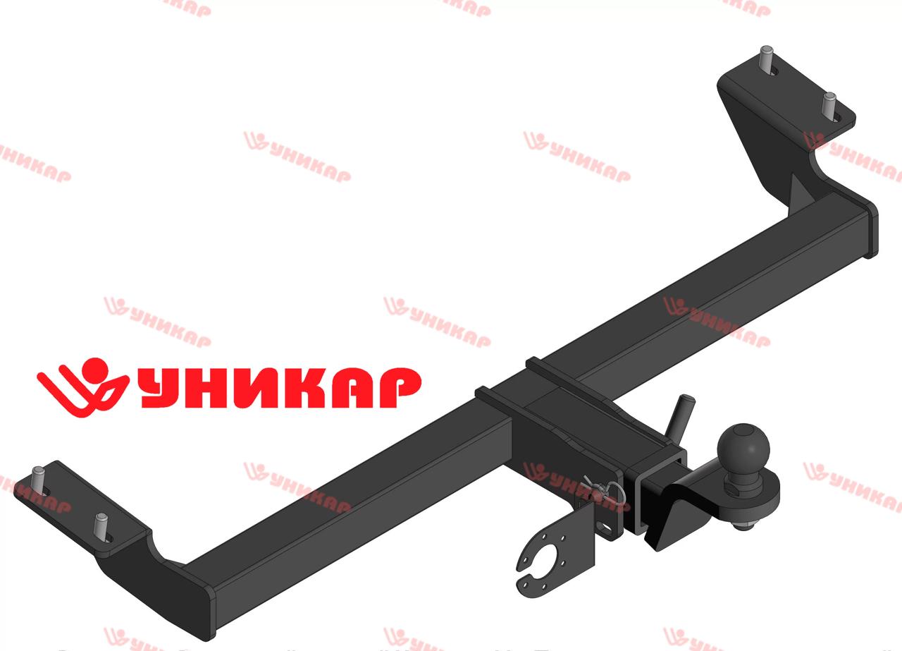 Фаркоп ТСУ Toyota RAV-4 2 поколение 2000 - 2005 (тип шара E) Уникар