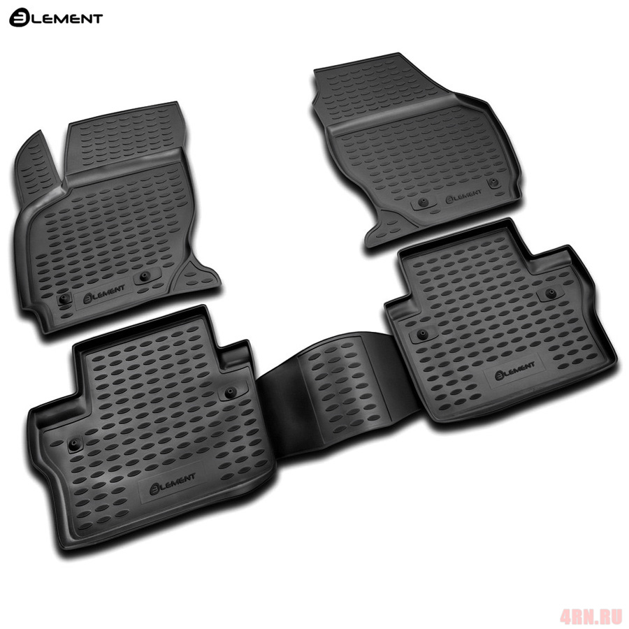Коврики в салон VOLVO S80 2006->, 4 шт. (полиуретан)