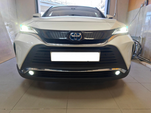 .Утеплитель радиатора кожаный Toyota Harrier 80 85 2020- н.в