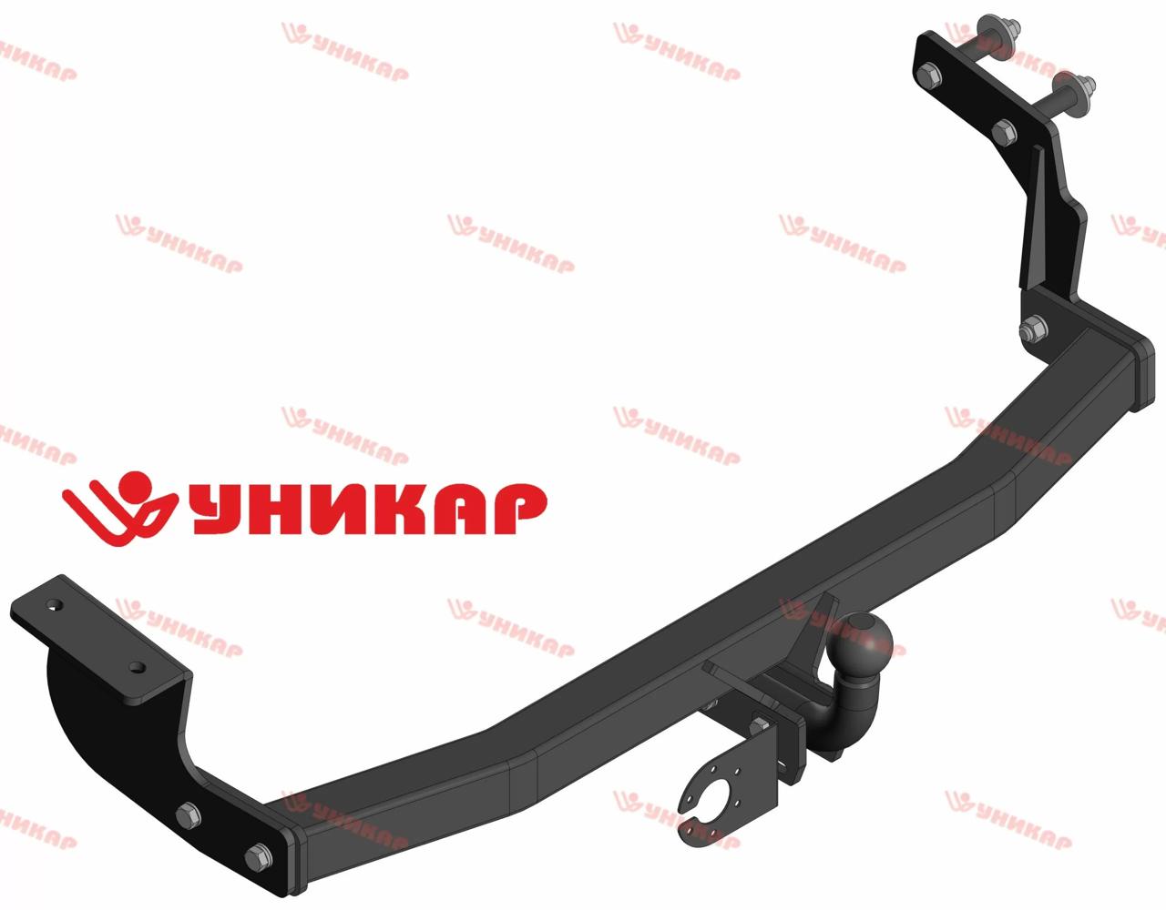 Фаркоп ТСУ Toyota Nadia I поколение , год выпуска 1998-2003 (тип шара A) Уникар
