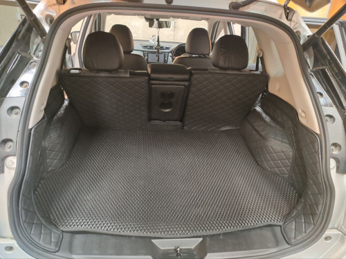 Коврики 3D в багажник, кожа. Nissan X-Trail 32. 2013 - н.в.