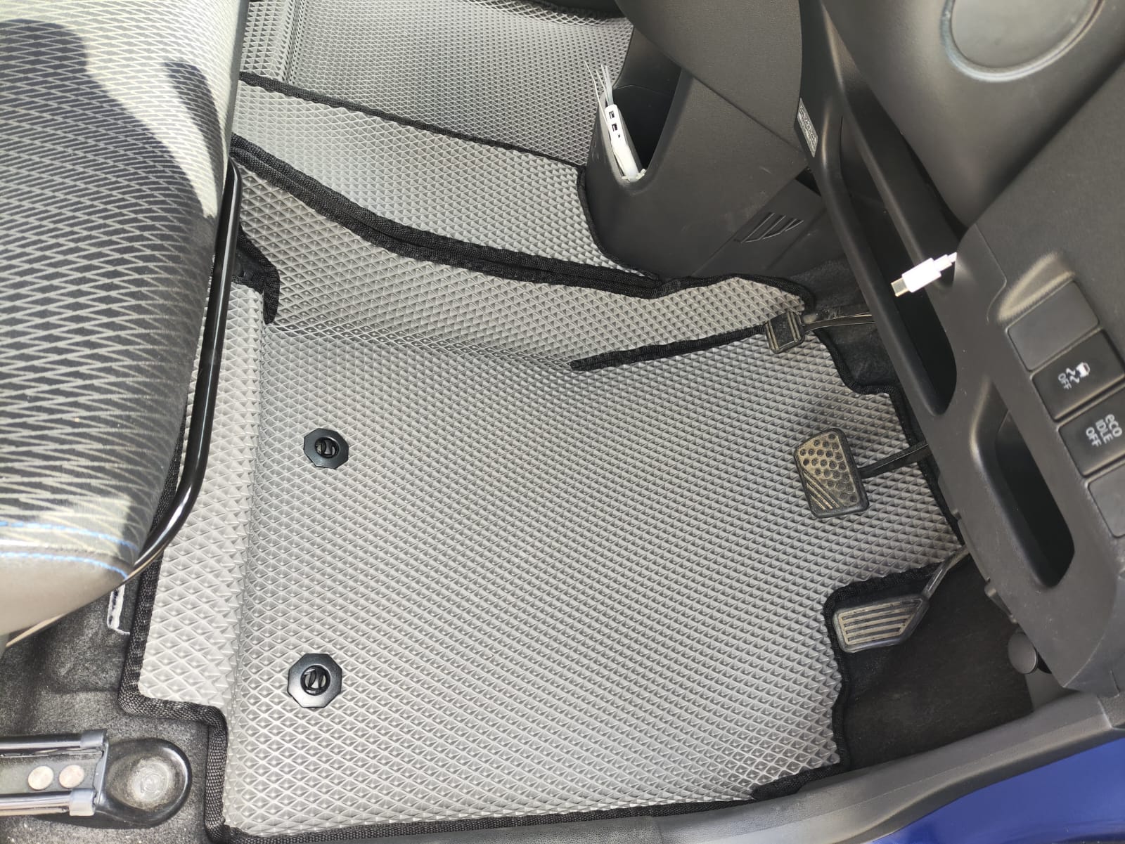 .Коврики в салон 3D EVA Daihatsu Move / Subaru Stella  2014-2023