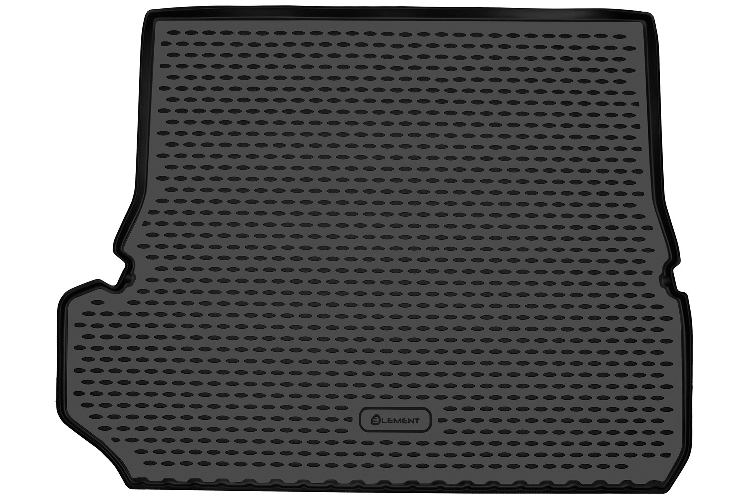 Коврик в багажник TOYOTA Land Cruiser Prado 250 2023 - 7 мест Внед. Длинный (3-й ряд сложен) (полиуретан)