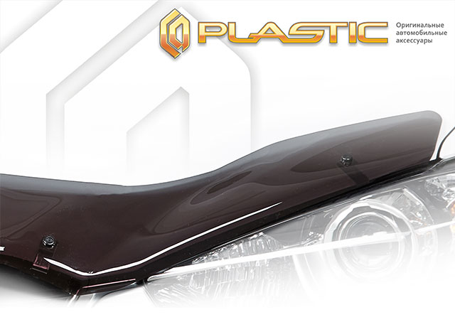 Дефлектор капота Classic полупрозрачный Toyota Prius  1997-2003 СА Пластик