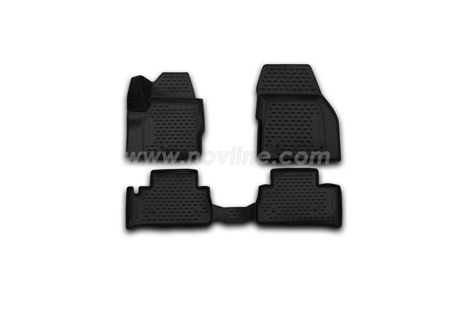 Коврики 3D в салон LAND ROVER Freelander 2, 2013->, 4 шт. (полиуретан)