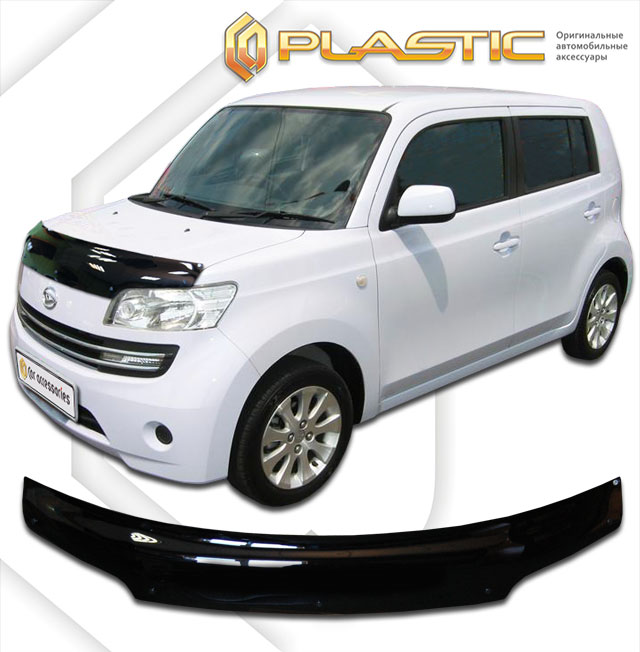 Дефлектор капота Classic черный Daihatsu Coo  2005–н.в. СА Пластик
