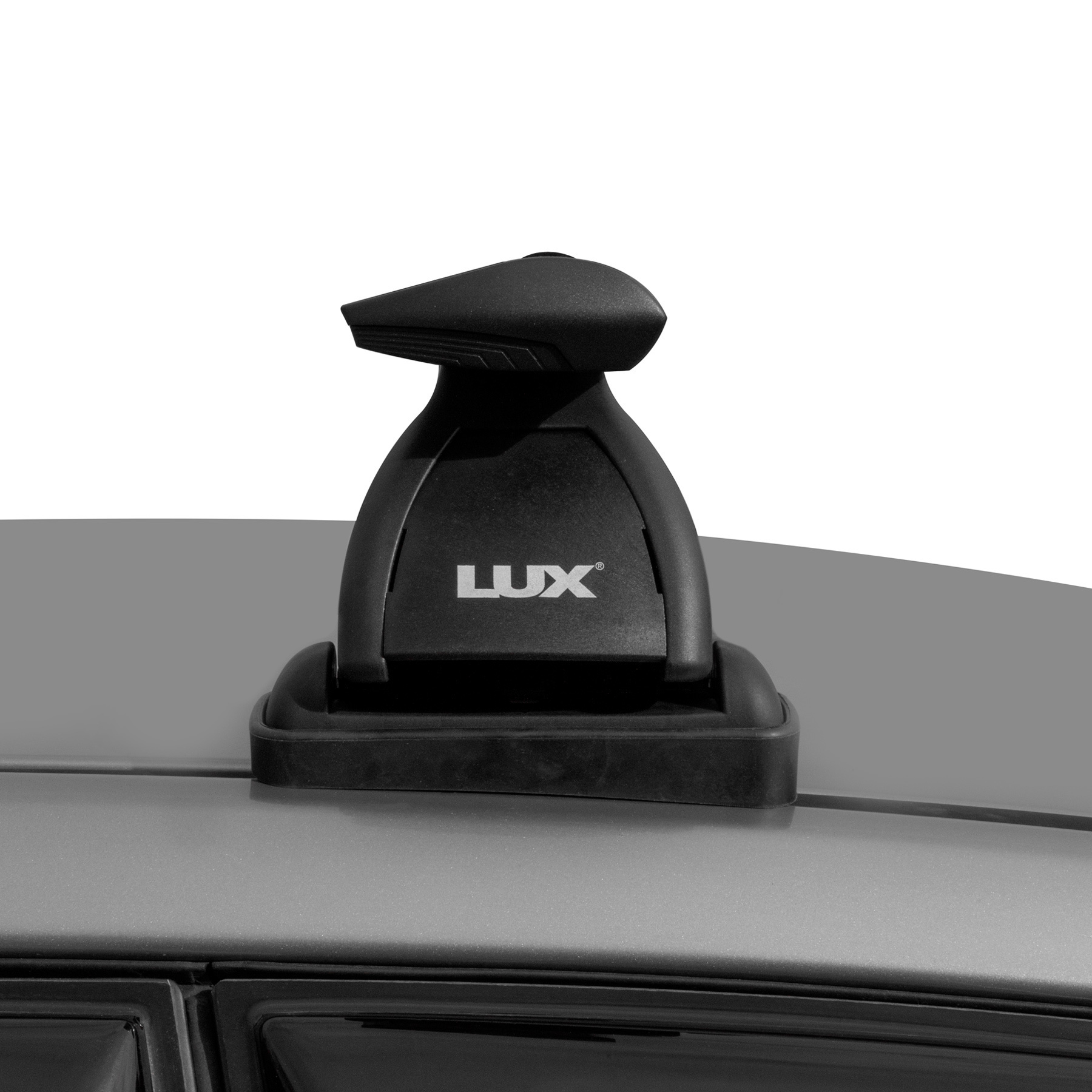 LUX Трэвел 82 Black - багажник на крышу Lada Largus I без рейлингов