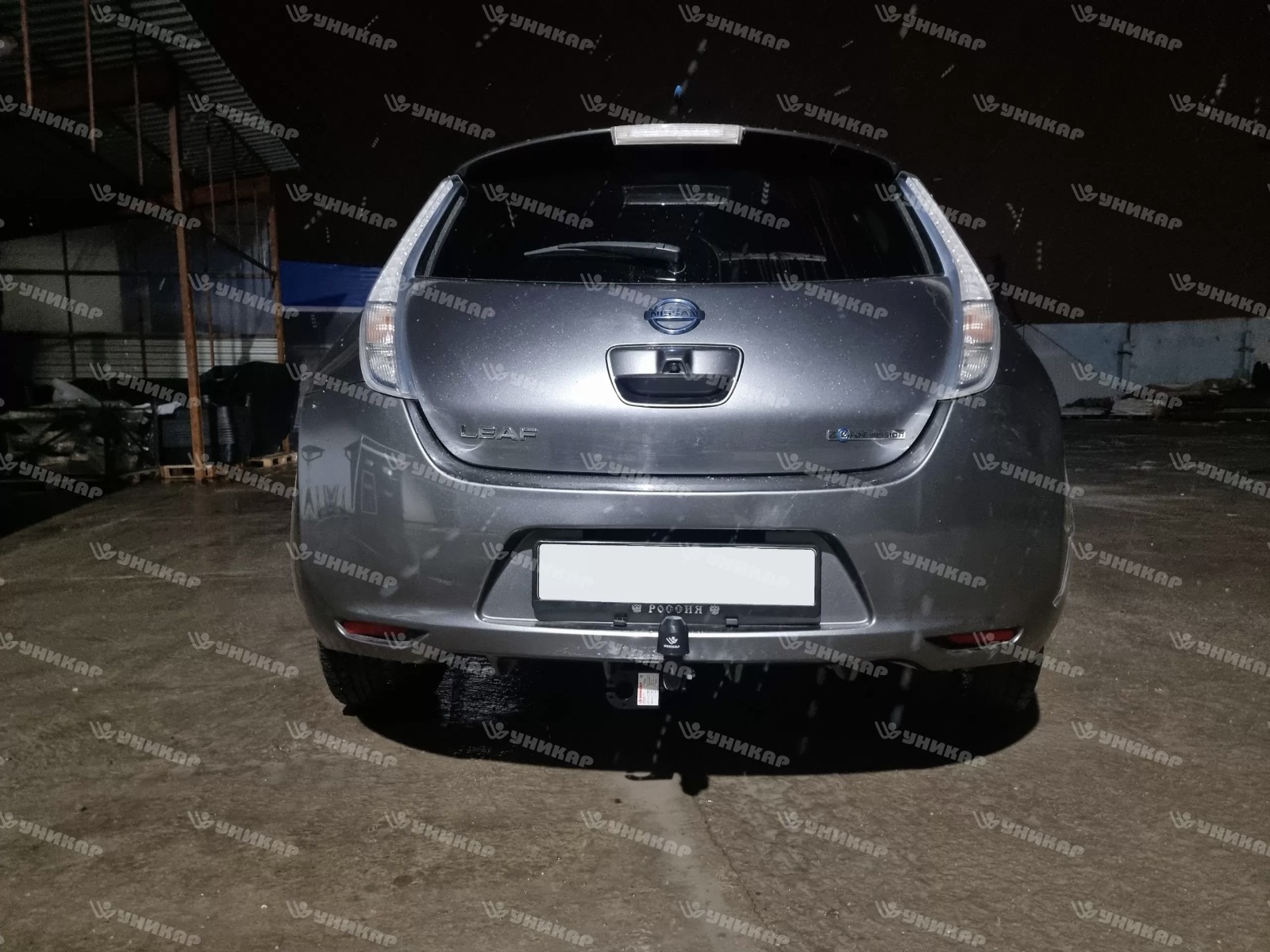 Фаркоп ТСУ Nissan Leaf AZE0 / ZE1 , год выпуска 2009-2025 (тип шара A) Уникар