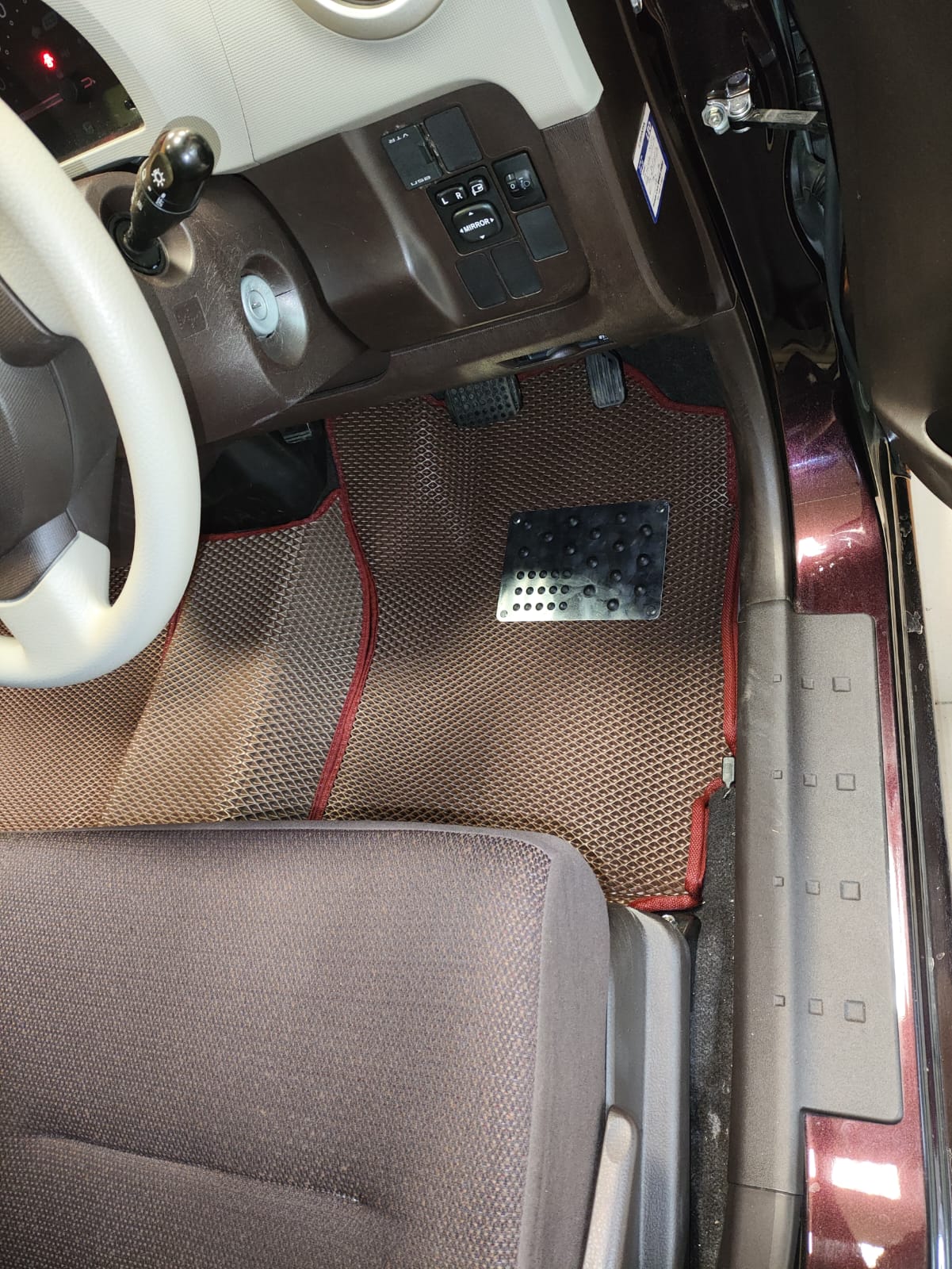 Коврики в салон EVA 3D Toyota Passo 30 2010-2016 ( БЕЗ  подстаканников)