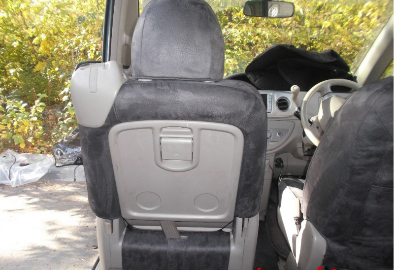 Чехлы из экокожи Toyota Porte NP10 07.2004-06.2012 60/40 (Мод.391.0) Автокомфорт