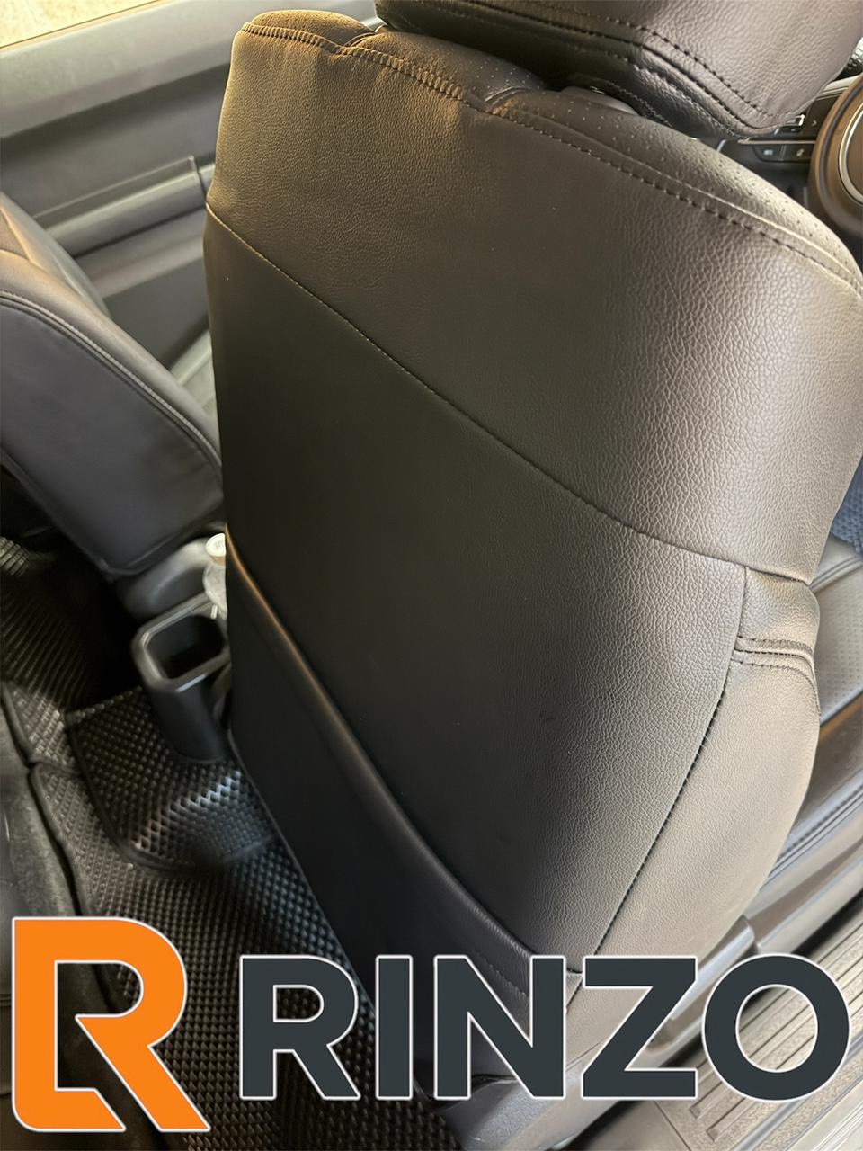 Чехлы Rinzo кожа PVC Suzuki Jimny 2018-н.в./Jimny Sierra (черный). 3 двери (черный) Vector