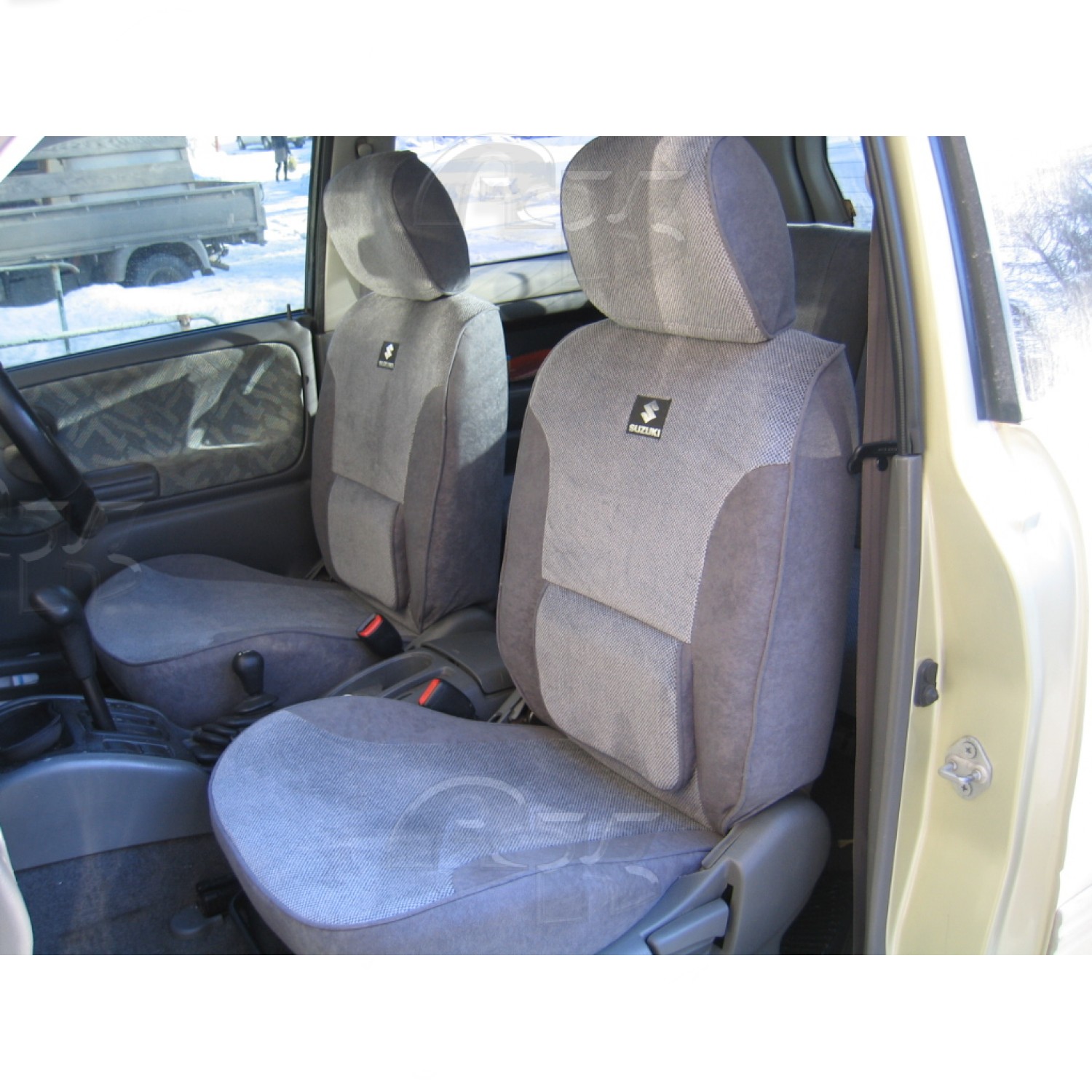 Чехлы из экокожи Suzuki Escudo II+r [TD02, TL02] 11.1997-04.2005 3дв (Мод.180.0) Автокомфорт
