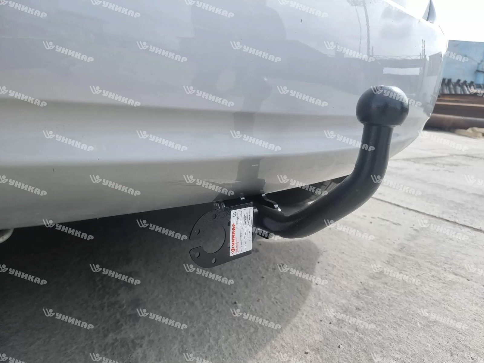 Фаркоп ТСУ Nissan Note II поколение , Е12 и HE12 год выпуска 2012-2020 (тип шара A) Уникар