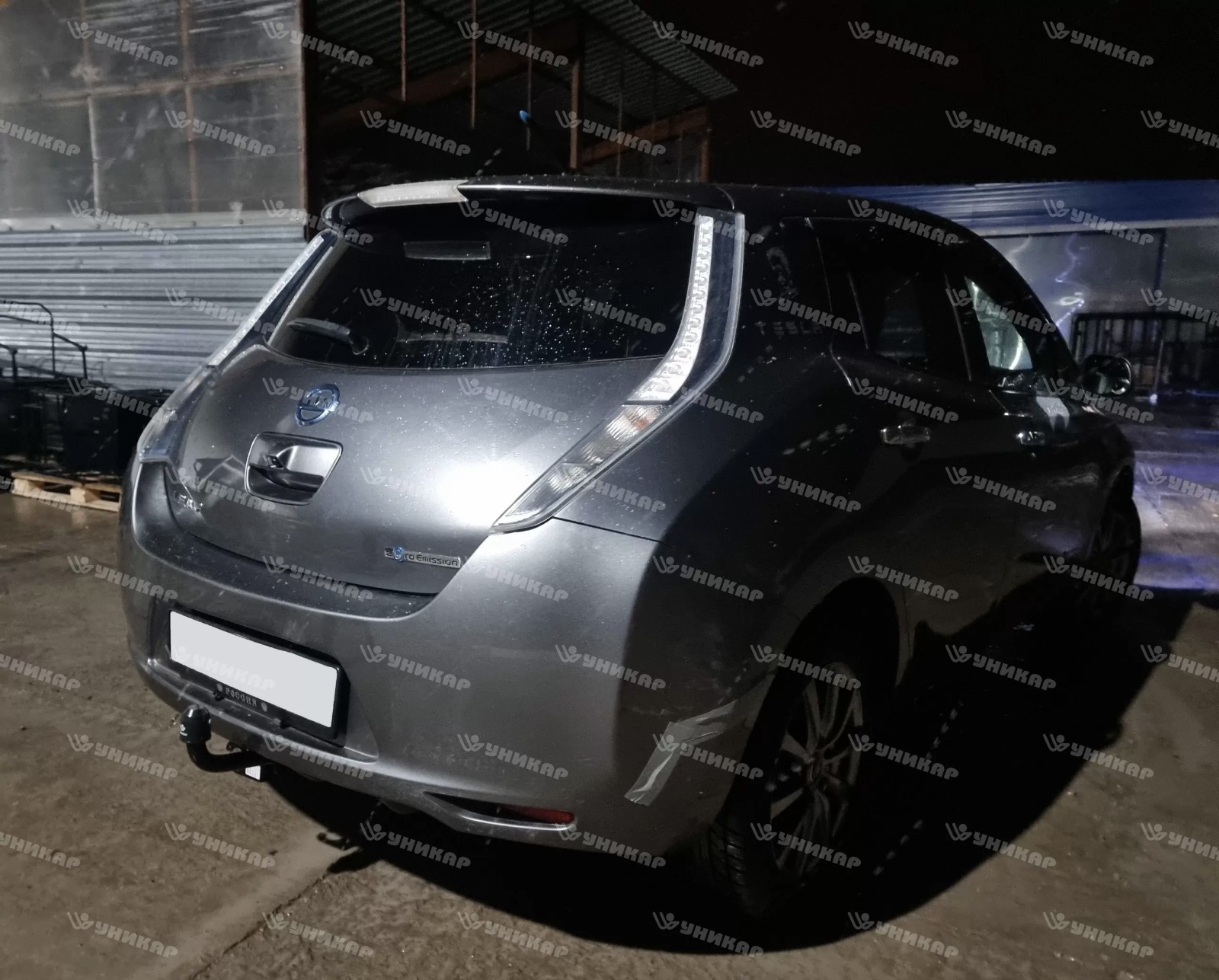 Фаркоп ТСУ Nissan Leaf AZE0 / ZE1 , год выпуска 2009-2025 (тип шара A) Уникар