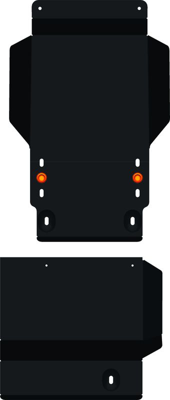 Защита редуктора переднего моста Mitsubishi Delica D4 2.4 1996-2007
