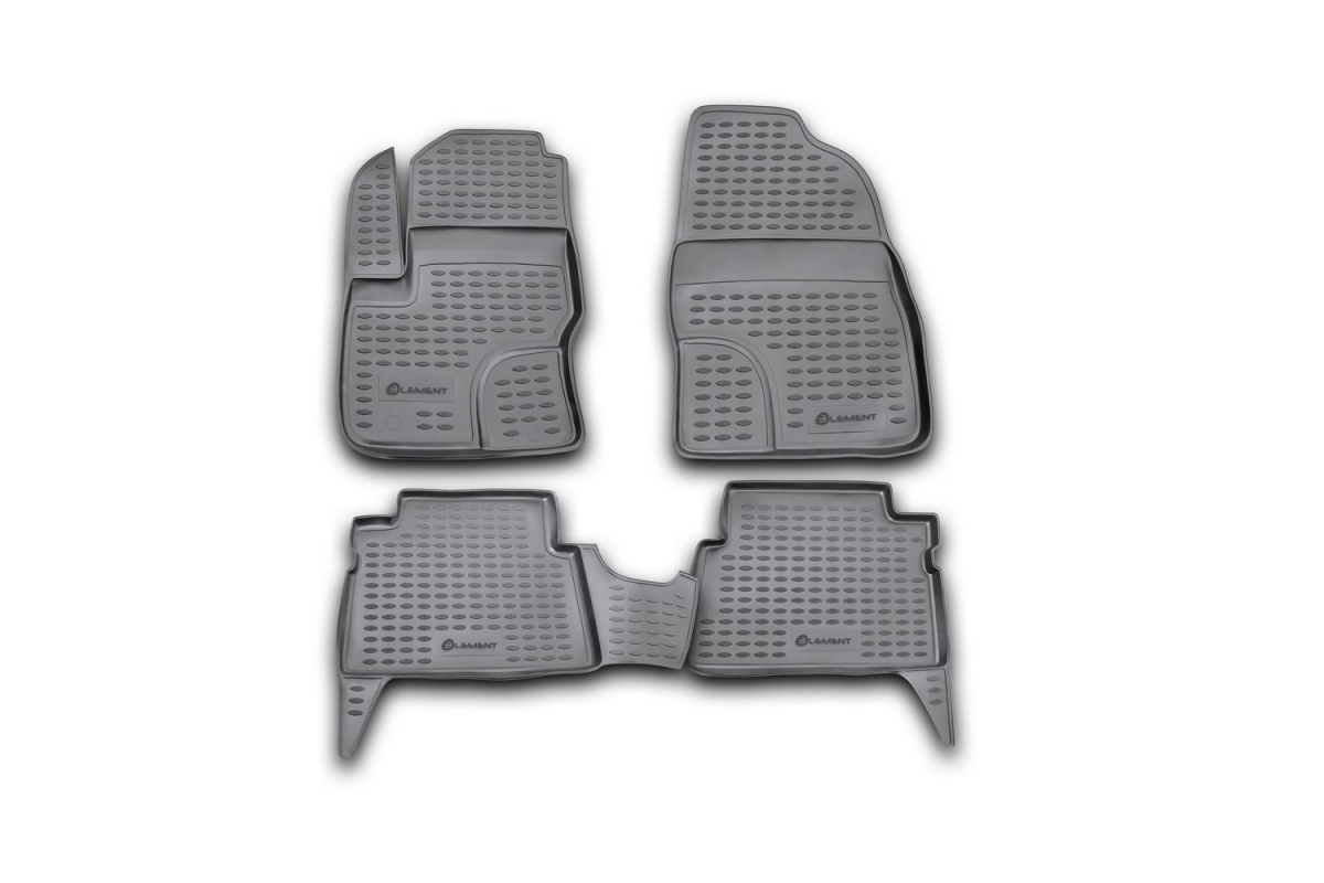 Коврики в салон FORD Focus C-MAX 2003->, 4 шт. (полиуретан)