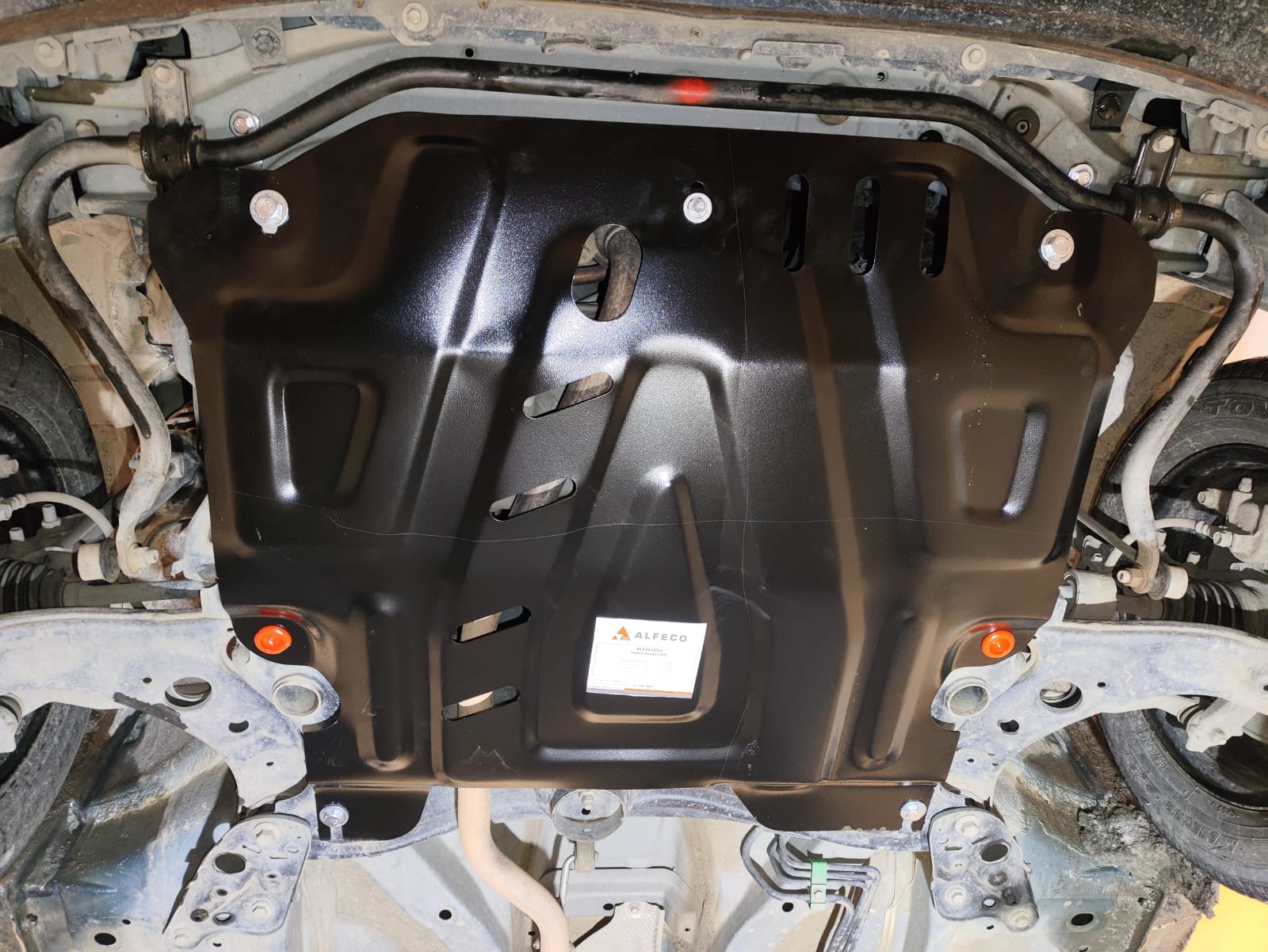 Защита картера и КПП Toyota Passo 30 / 700 / 710 (2 и 4WD) 2010 - 2023 / Daihatsu Boon M700A / Toyota Tank / Roomy / Thor