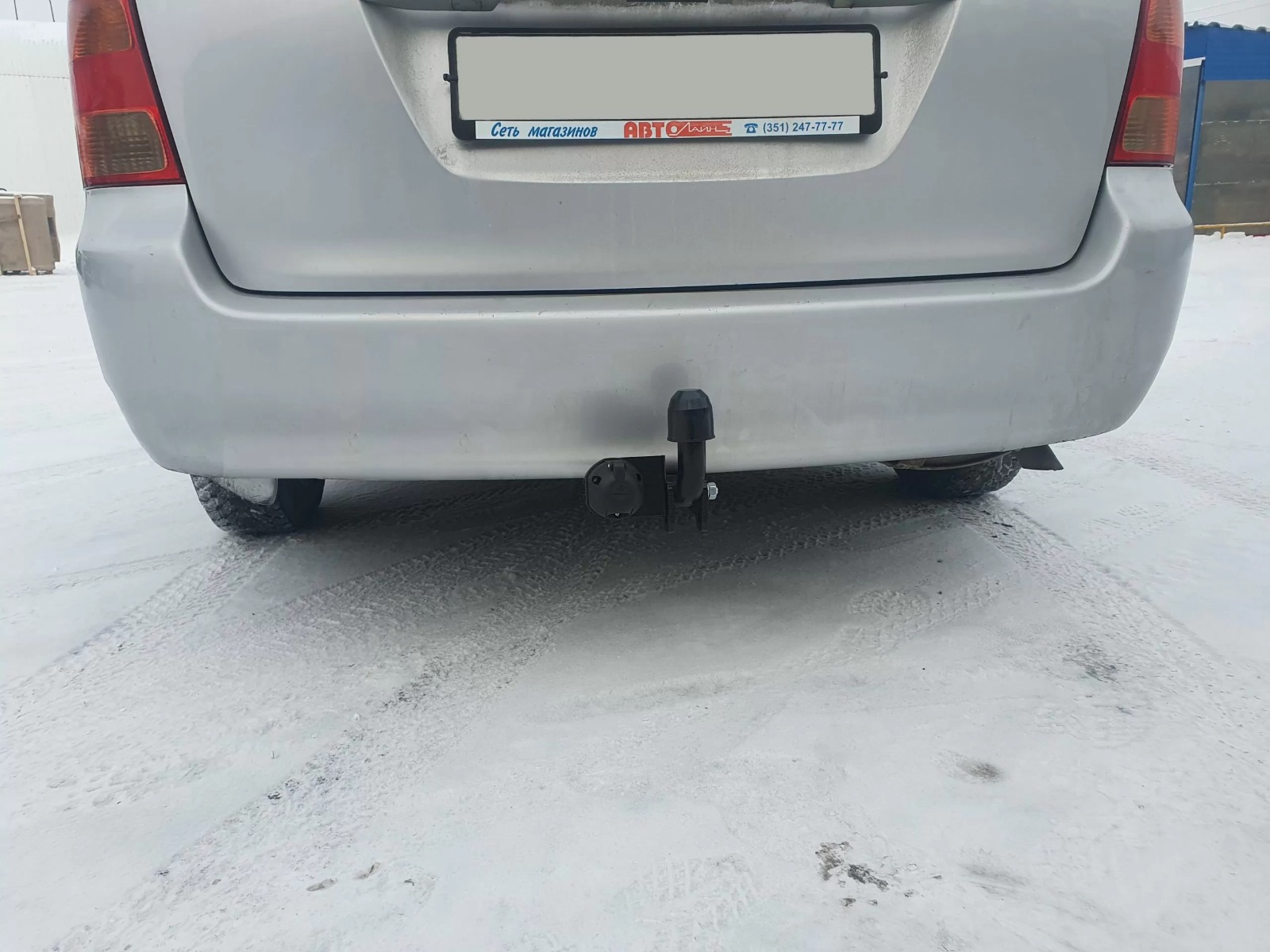 Фаркоп ТСУ Toyota Fielder I поколение, год выпуска 2000 - 2006 (тип шара A) Уникар
