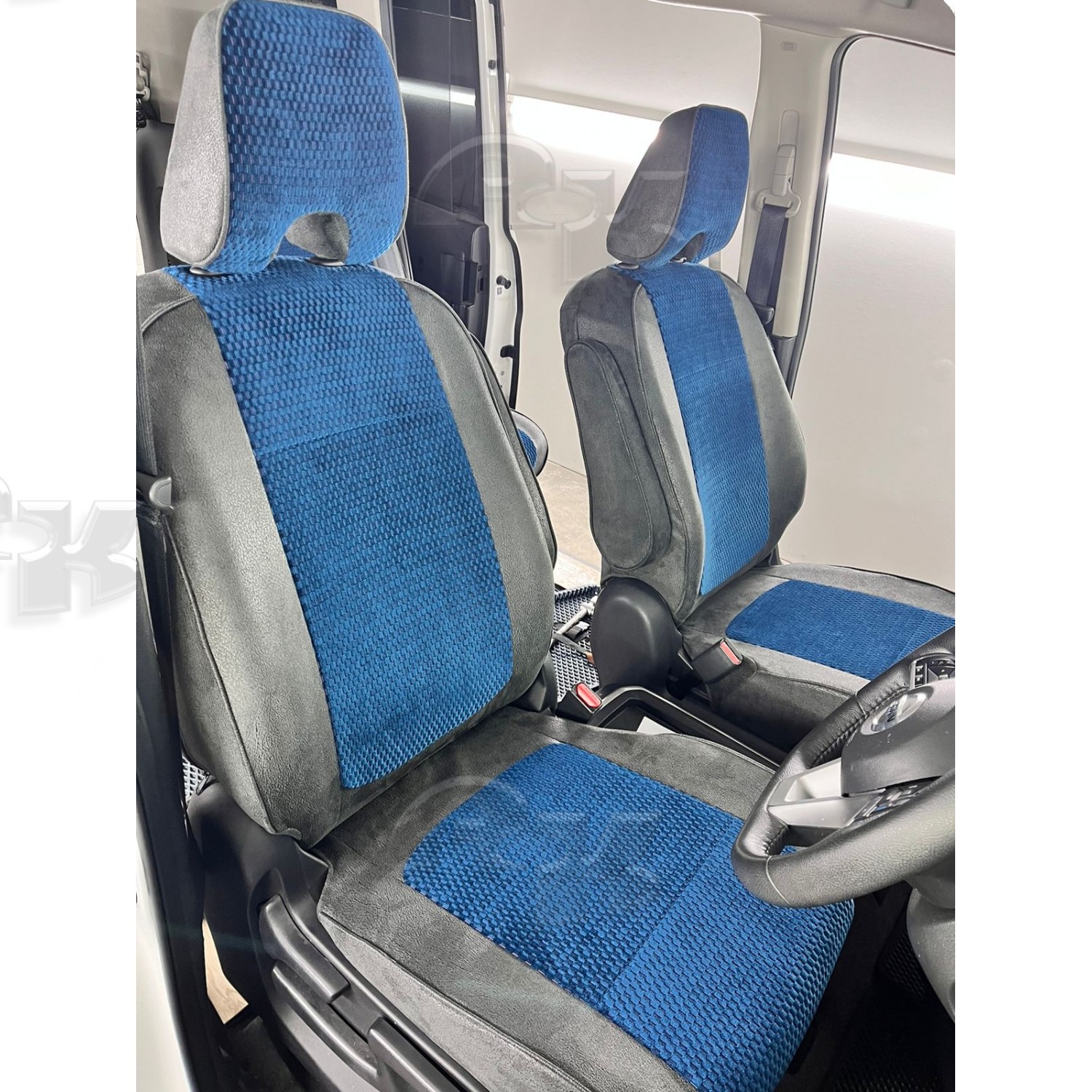 Чехлы Nissan Serena 2016-2022 на 3 ряда Автокомфорт