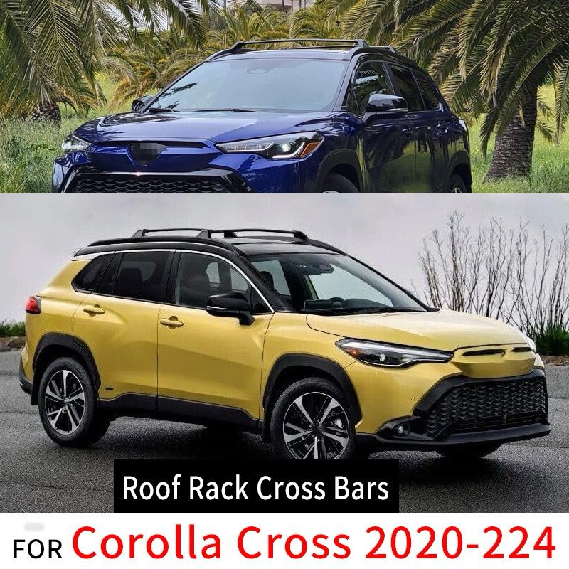 Багажная система, поперечины Toyota Corolla Cross 2020- (комплект)