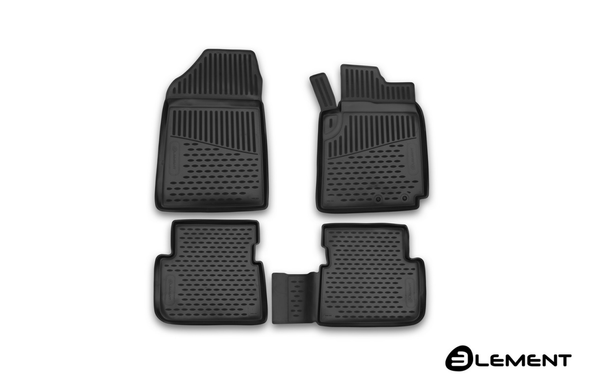 Коврики в салон TOYOTA Fielder / Axio 140 141 142, 2006-2012, Правый руль , 4 шт. (полиуретан)