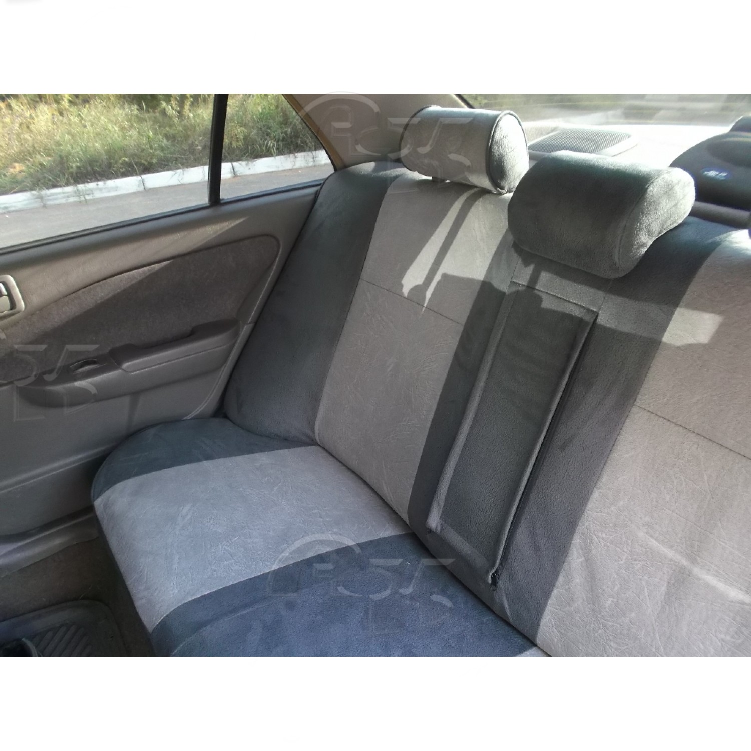 Чехлы из экокожи Toyota Corona Premio / Carina 210 1996-2001 диван (Мод.393.0) Автокомфорт