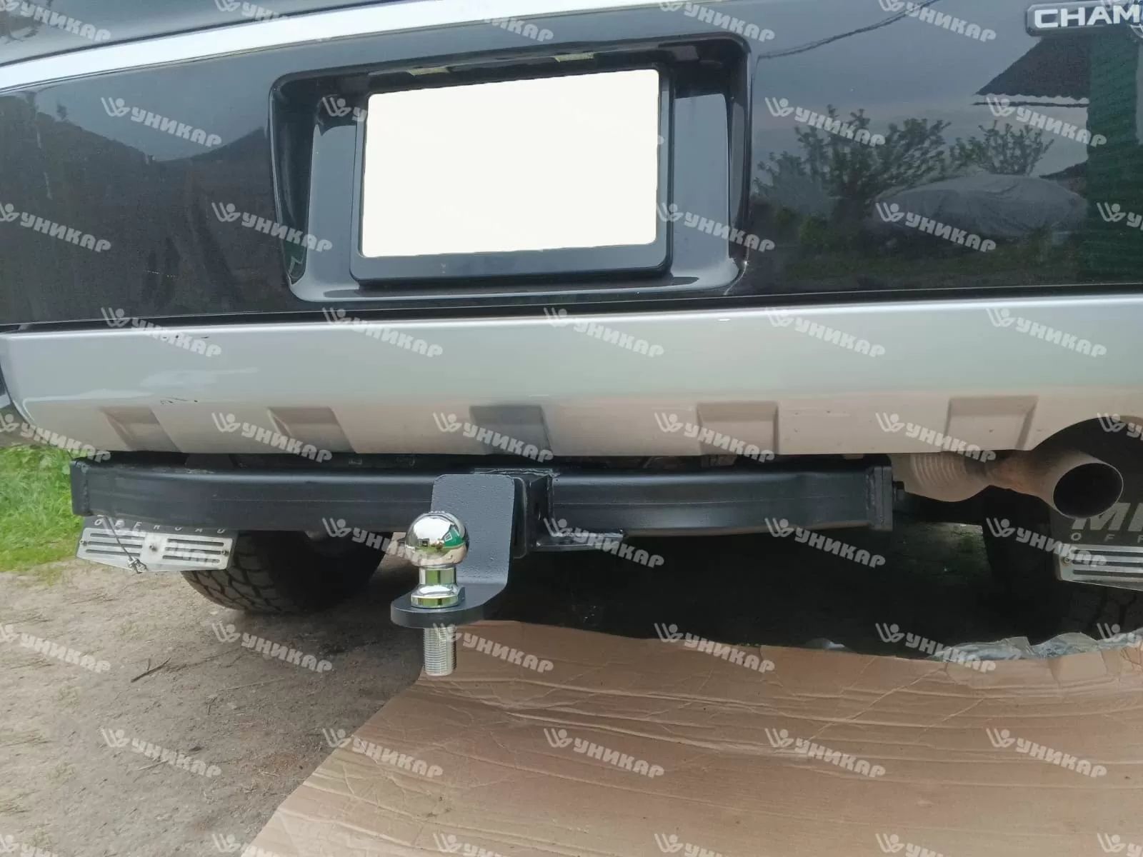 Фаркоп ТСУ Mitsubishi Delica D:5 (шар Е), год выпуска 2007-2019 (тип шара E) Уникар