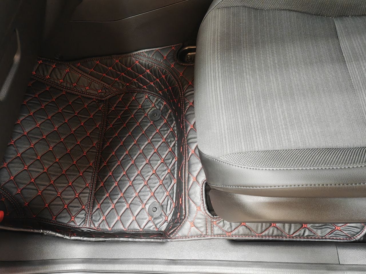 Кожаные коврики в салон 3D Honda WR-V 2023- DG5 правый руль НЕ гибрид 2WD