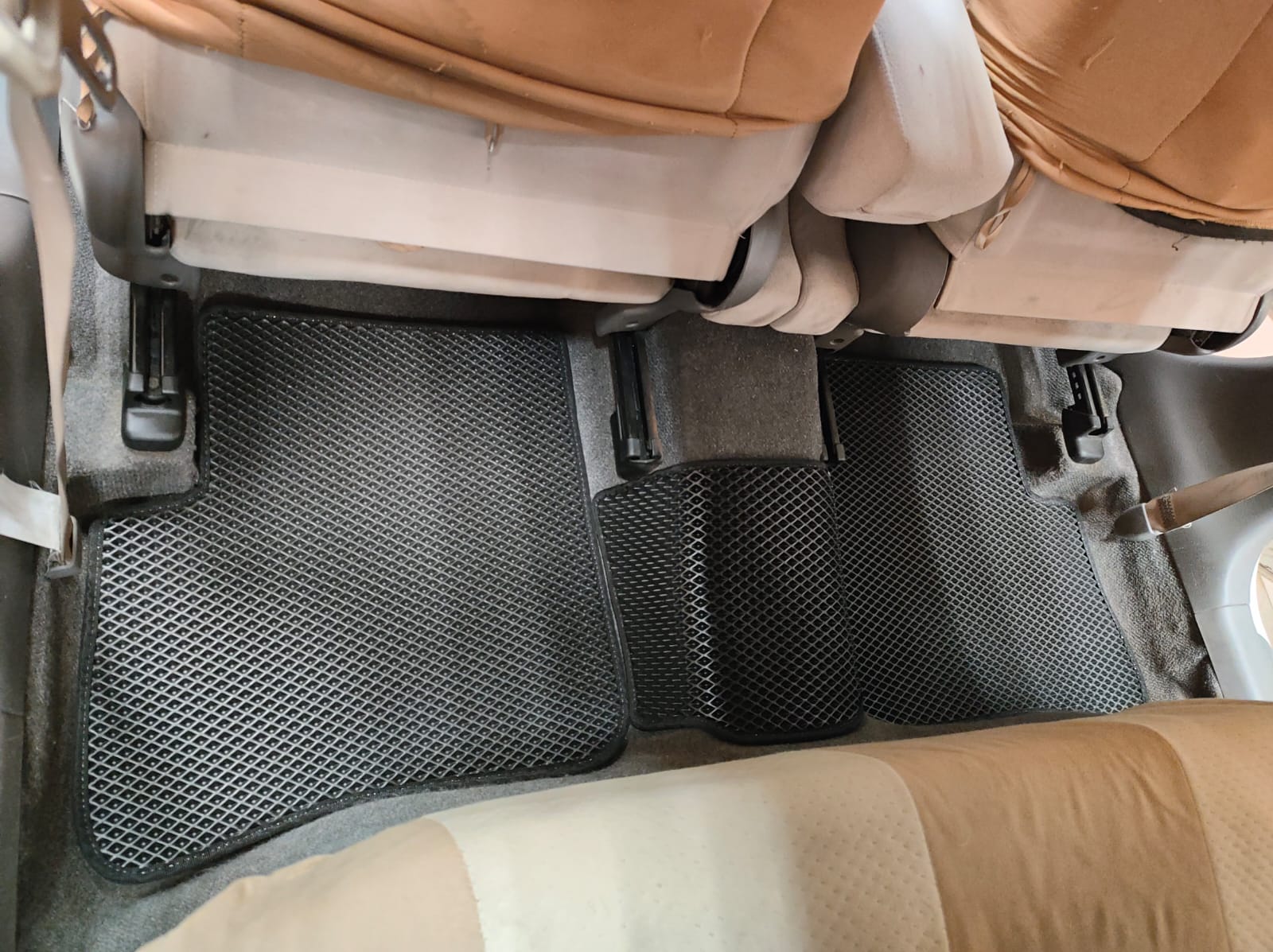Коврики в салон EVA Toyota Vitz NCP10 2WD 5 дверный 1998-2005 (селектор на руле)