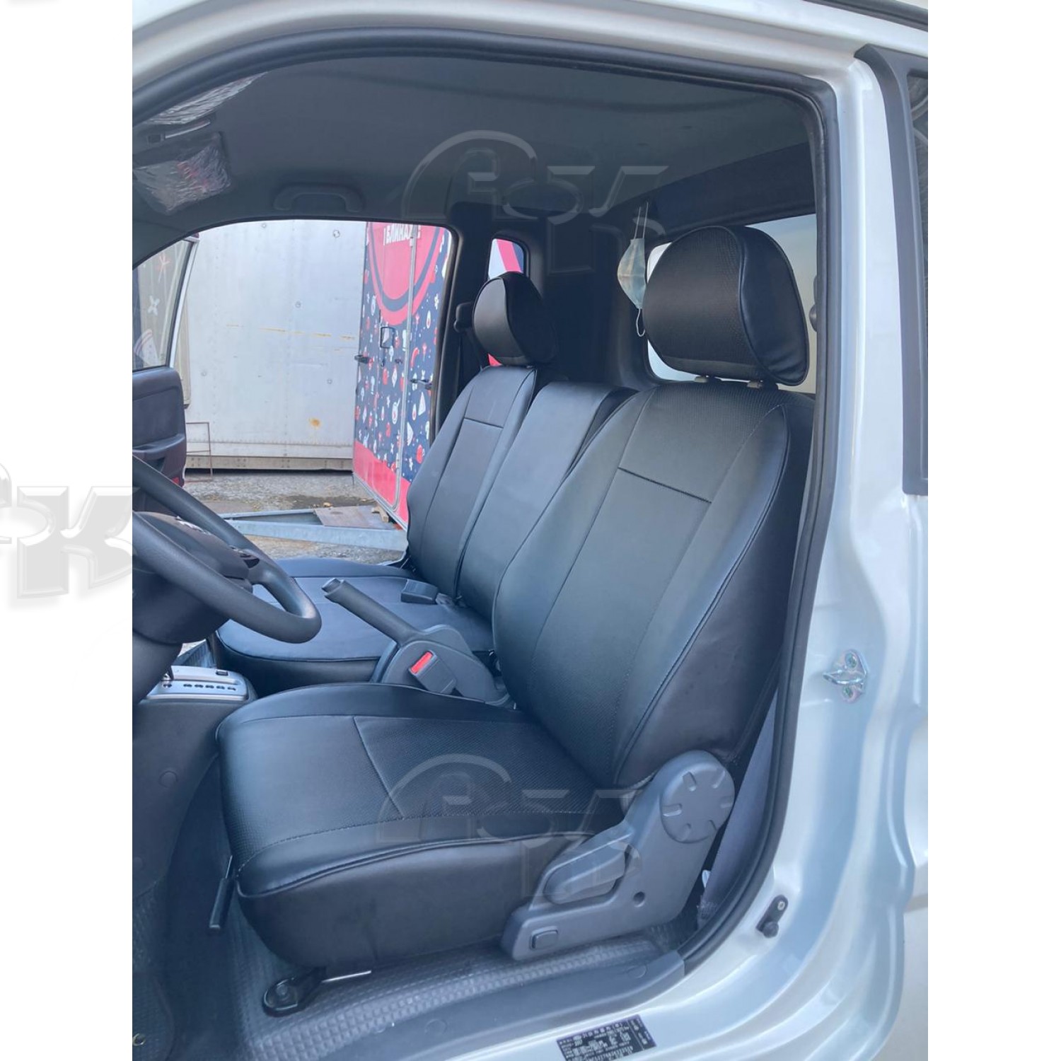 Чехлы из экокожи KIA Bongo 3 2004- грузовик (Мод.486.0) Автокомфорт