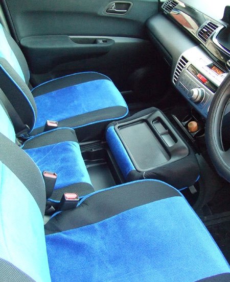 Чехлы из экокожи Honda Edix (FR-V) I [BE] 2004-2006 (Мод.040.0) Автокомфорт