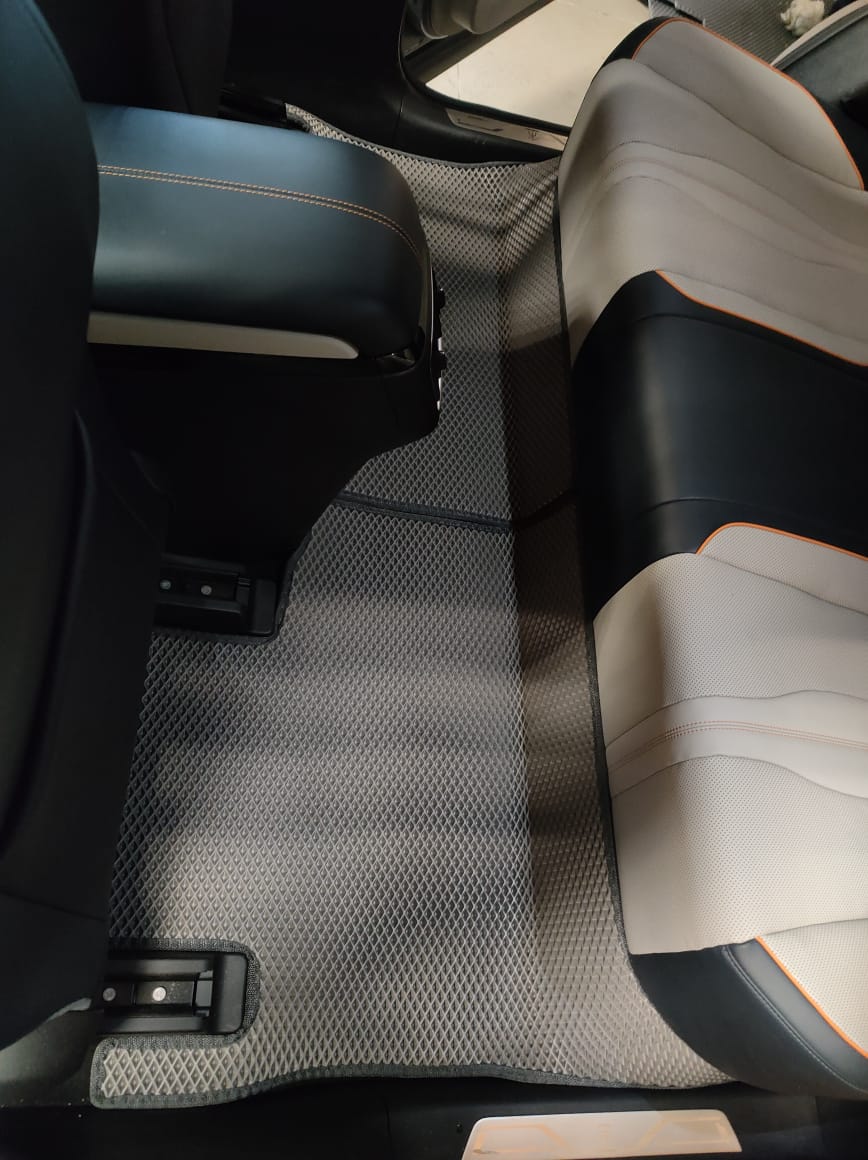 Коврики в салон EVA BYD Song 2018-2023 (перед без бортов, задний с бортом)