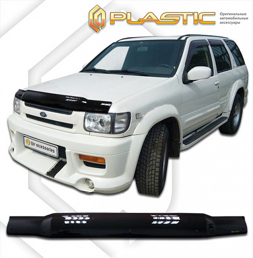 Дефлектор капота Classic черный Nissan Terrano Regulus 1996-2002 СА Пластик
