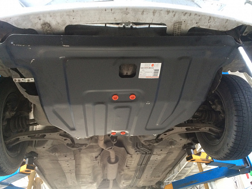 Защита картера и КПП Nissan Wingroad 11/ Bluebird Sylphy 2WD / Ad Van / Sunny B15 2WD 1999-2006 сталь 2мм