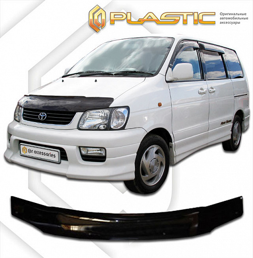 Дефлектор капота Classic черный Toyota Lite ACE  1996-2001 СА Пластик