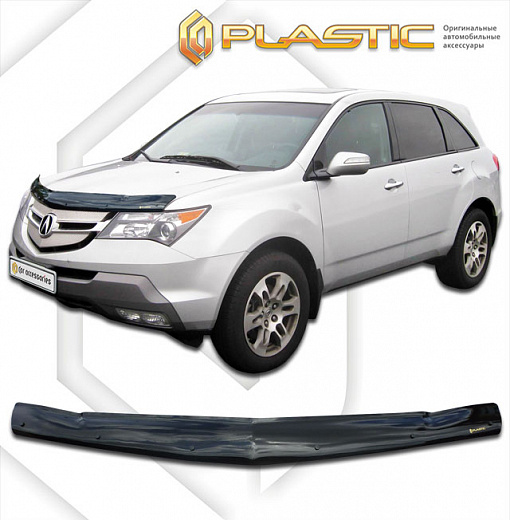 Дефлектор капота Classic черный Acura MDX  2006-2009 СА Пластик