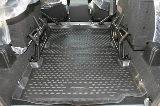 Коврик в багажник LAND ROVER Defender 90, 2007-> 3D, внед.длин. (полиуретан)