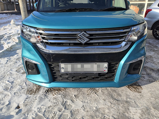 Утеплитель радиатора кожаный Suzuki Solio 2020 -  н.в.