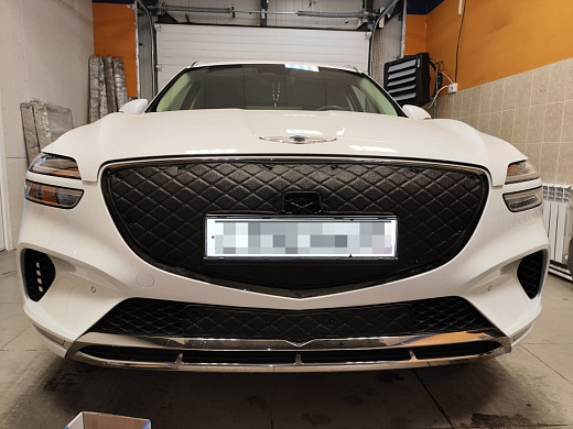 Утеплитель радиатора кожаный Genesis GV70 (JK1) 2020 - 2022